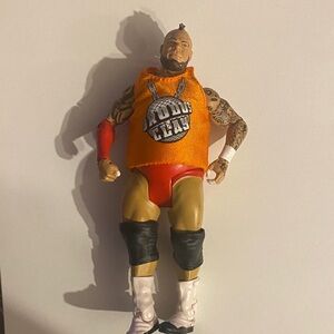 Orange Wrestling Action Figure